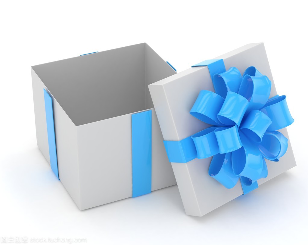 打开礼品盒