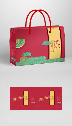 手提礼盒包装图片 手提礼盒包装设计素材 红动中国