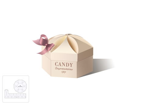 带盖子的礼品盒模切图 刀模图eps源文件 平面素材 美工云 meigongyun.com 未归类